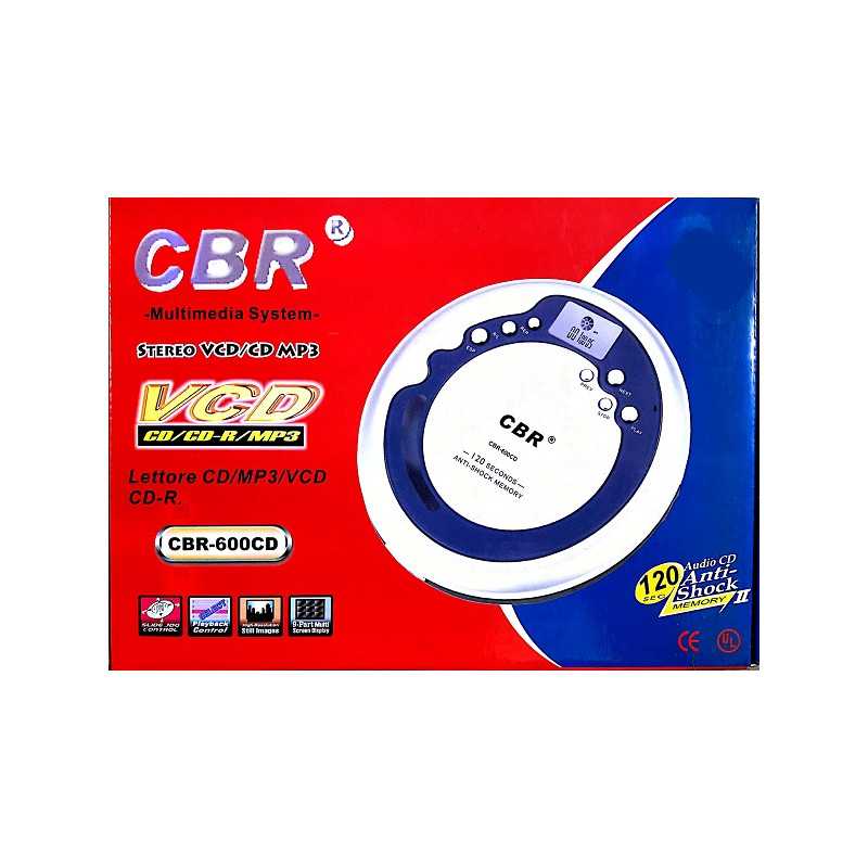 Lettore CD mp3 player CBR600