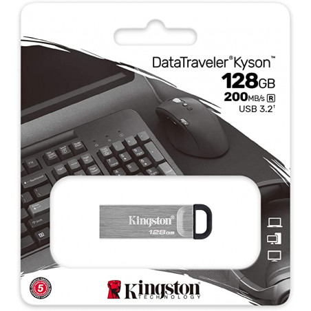 PEN DRIVE 128GB USB 3.2 DATATRAVEL KYSON