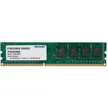 RAM DIMM 8GB DDR3 1600MHZ CL11